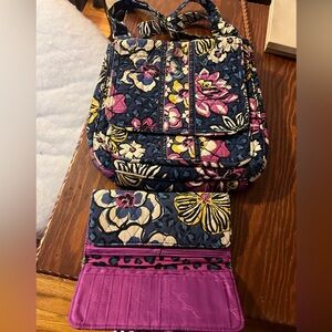 Vera Bradley bag and wallet
